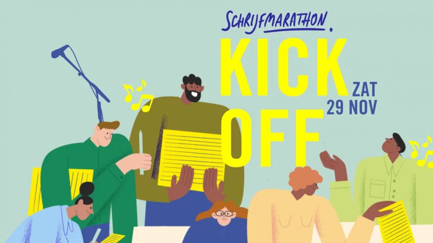 Kick-Off Schrijfmarathon Amnesty International Vlaanderen