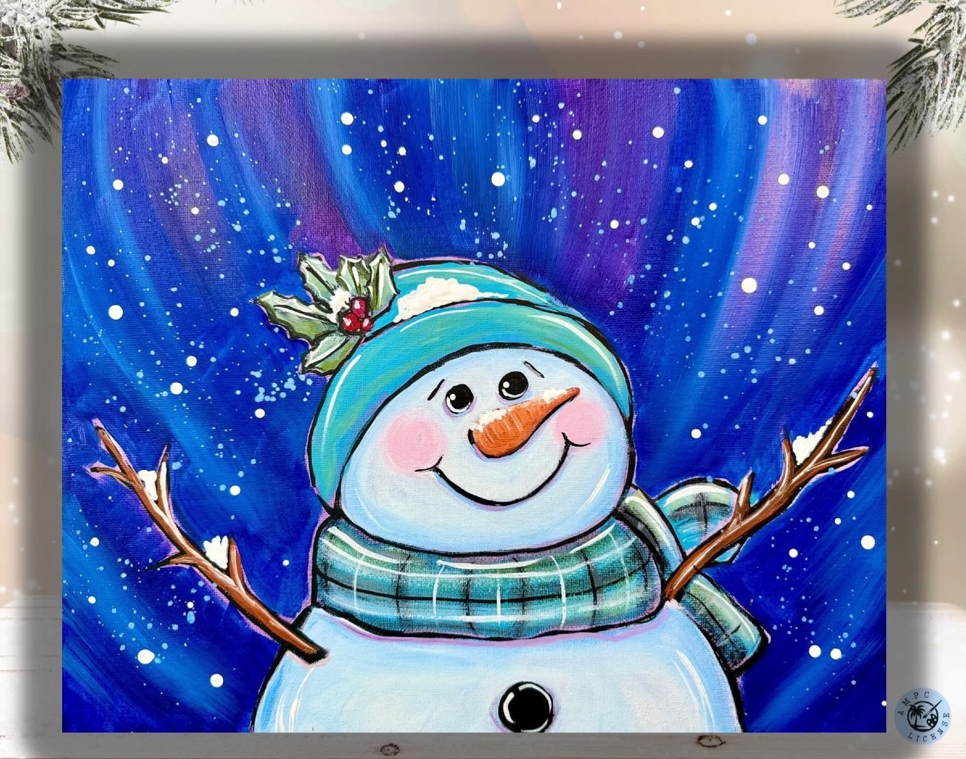 The Happy Snowman Paint Party