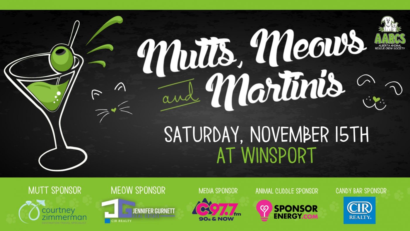 Mutts Meows & Martinis