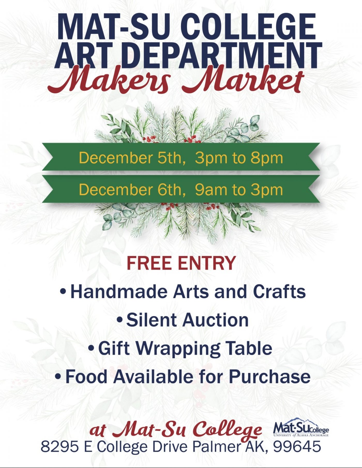 Mat-Su College Makers Market