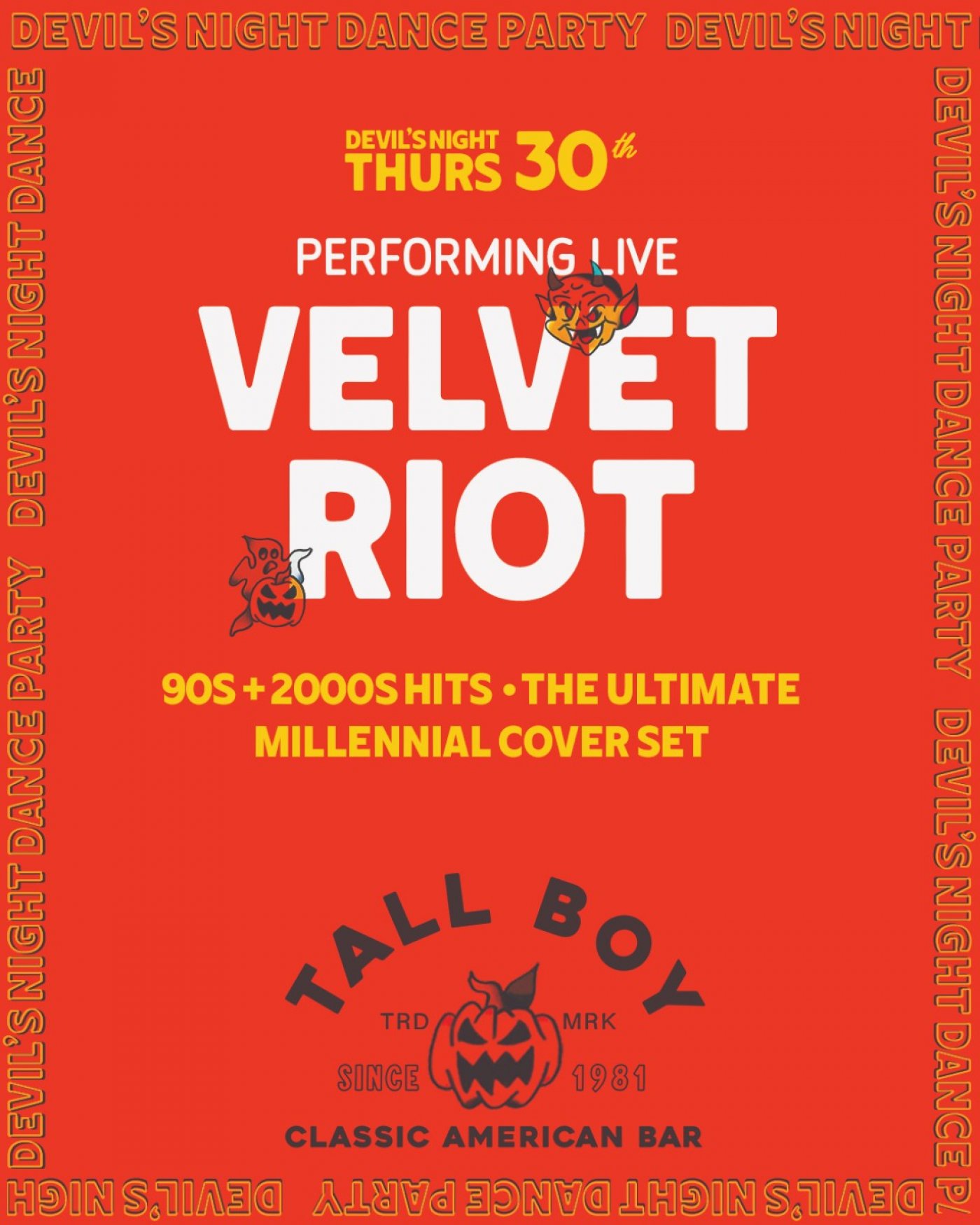 Devil\u2019s Night \u2013 VELVET RIOT (Live)