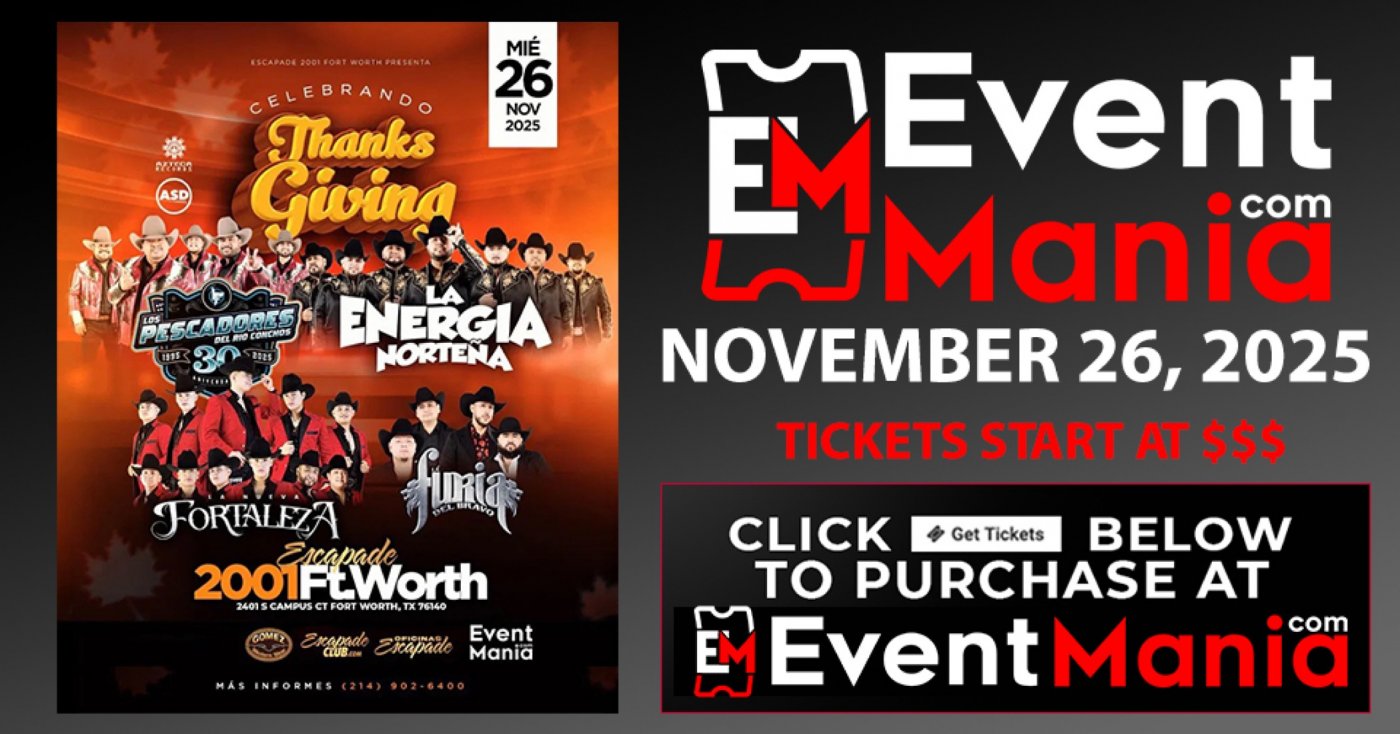 Los Pescadores del Rio Conchos, La Energia Norte\u00f1a - Fort Worth, TX