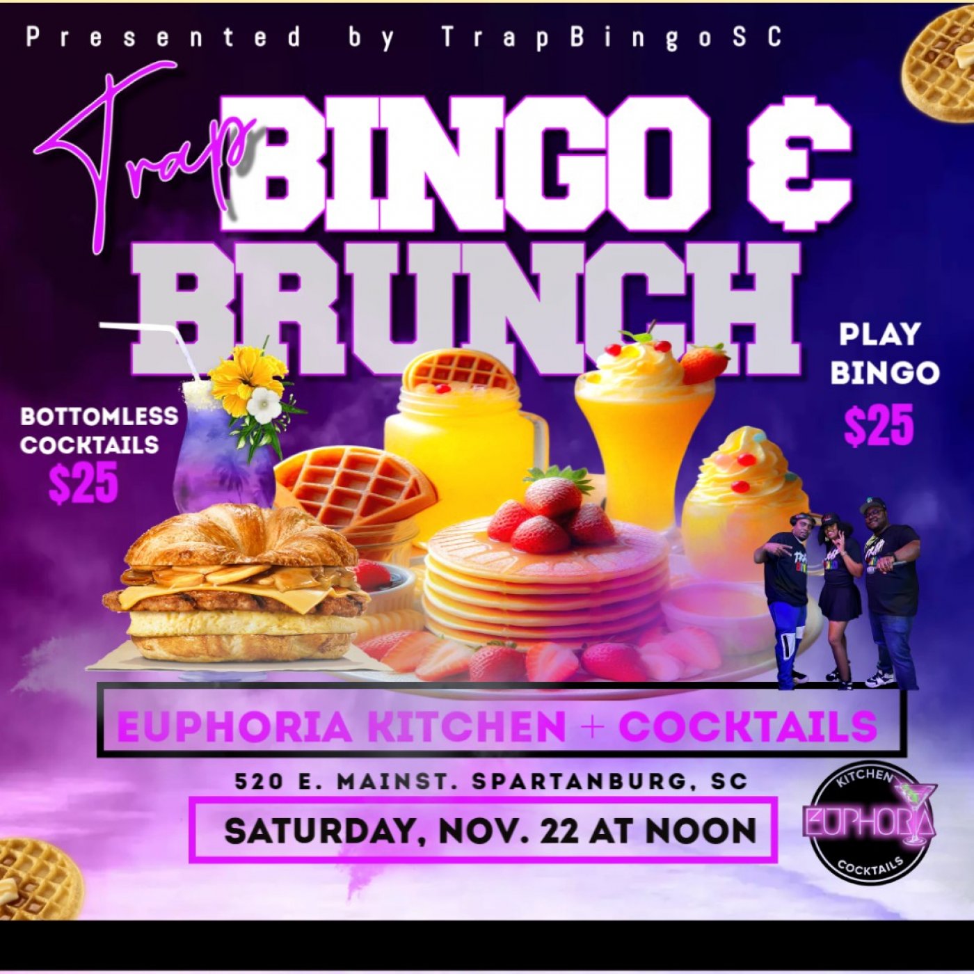 Trap Bingo & Brunch at Euphoria