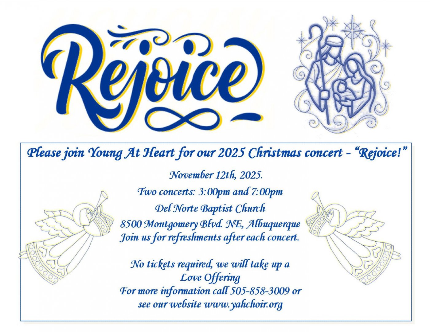 REJOICE! Christmas Concert!