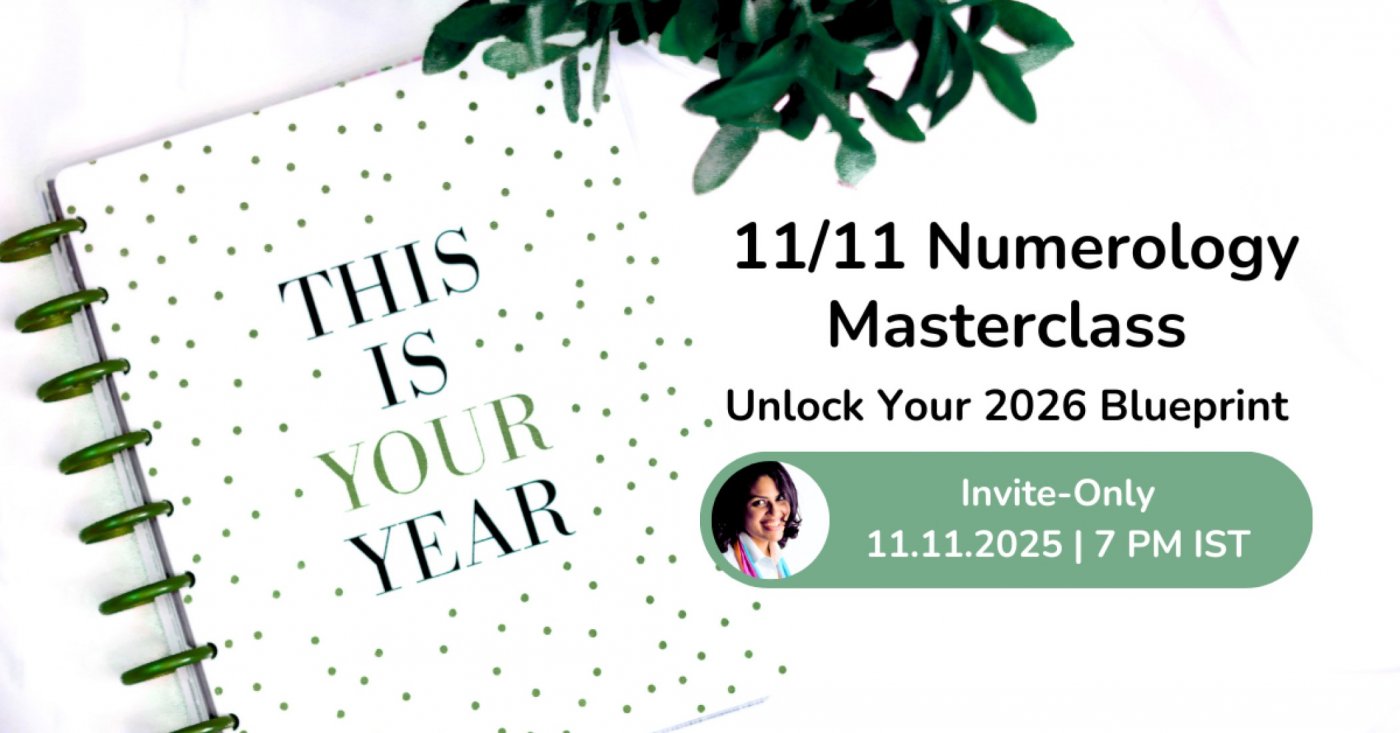 An Invite-Only 11\/11 Numerology Masterclass - Unlock Your 2026 Blueprint Through Your Personal Year