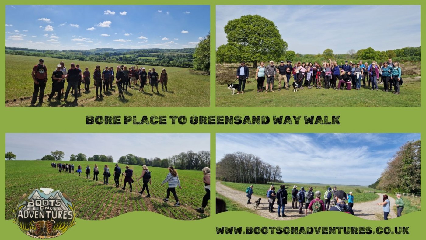 Bore Place to Greensand Way Walk