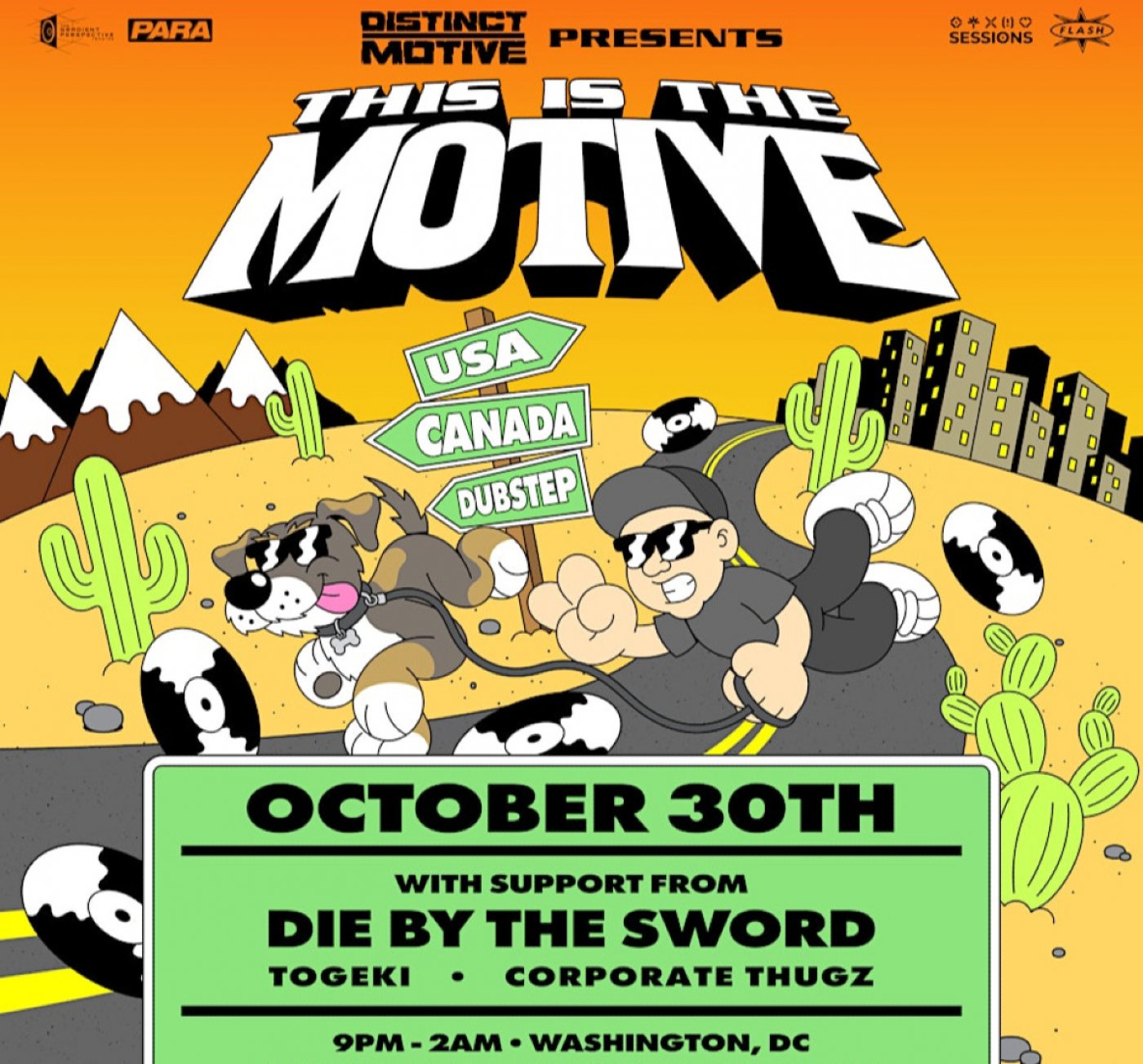 Distinct Motive at Flash