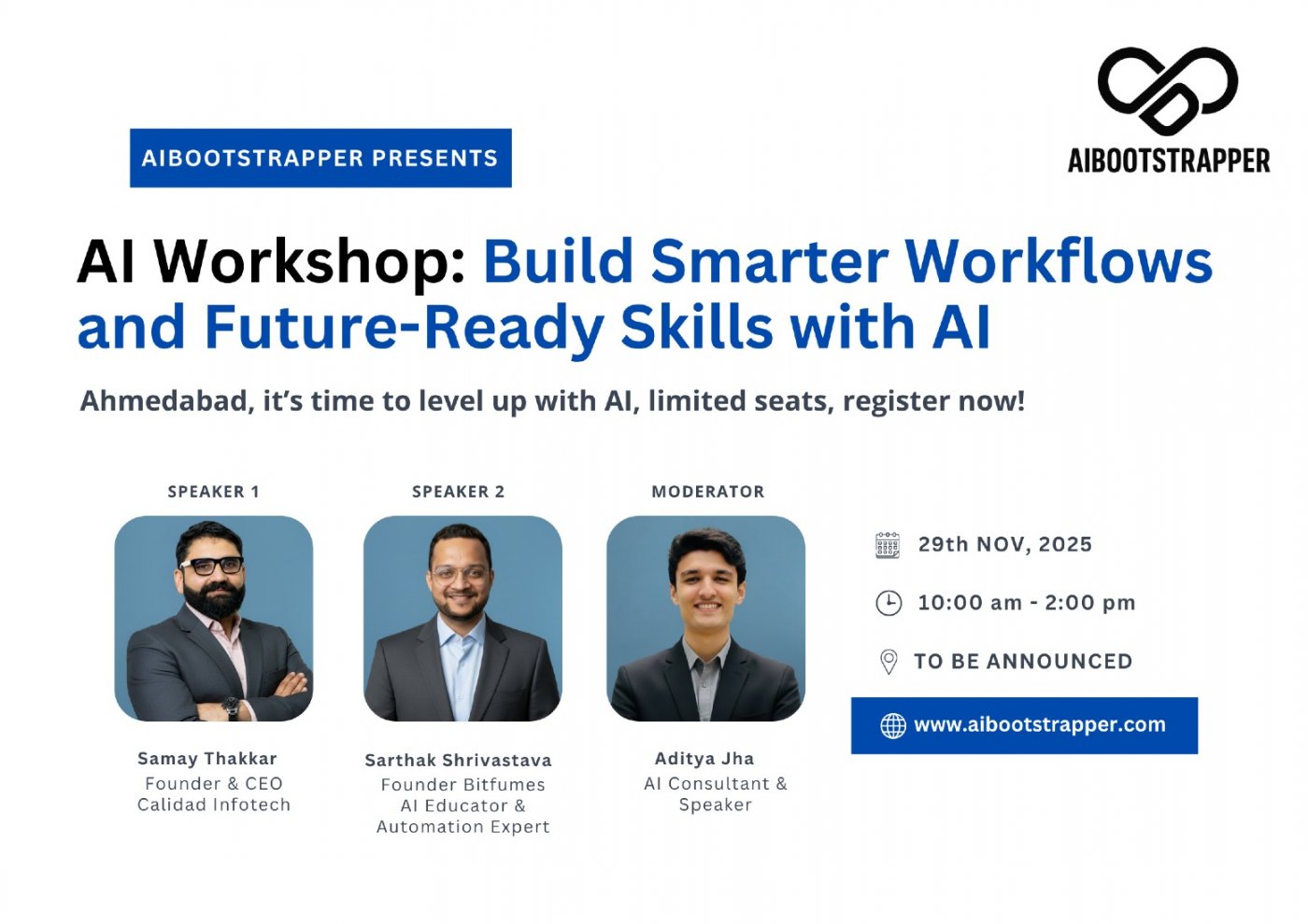 Hands-On AI Workshop in Ahmedabad | Learn Automations & AI in Testing