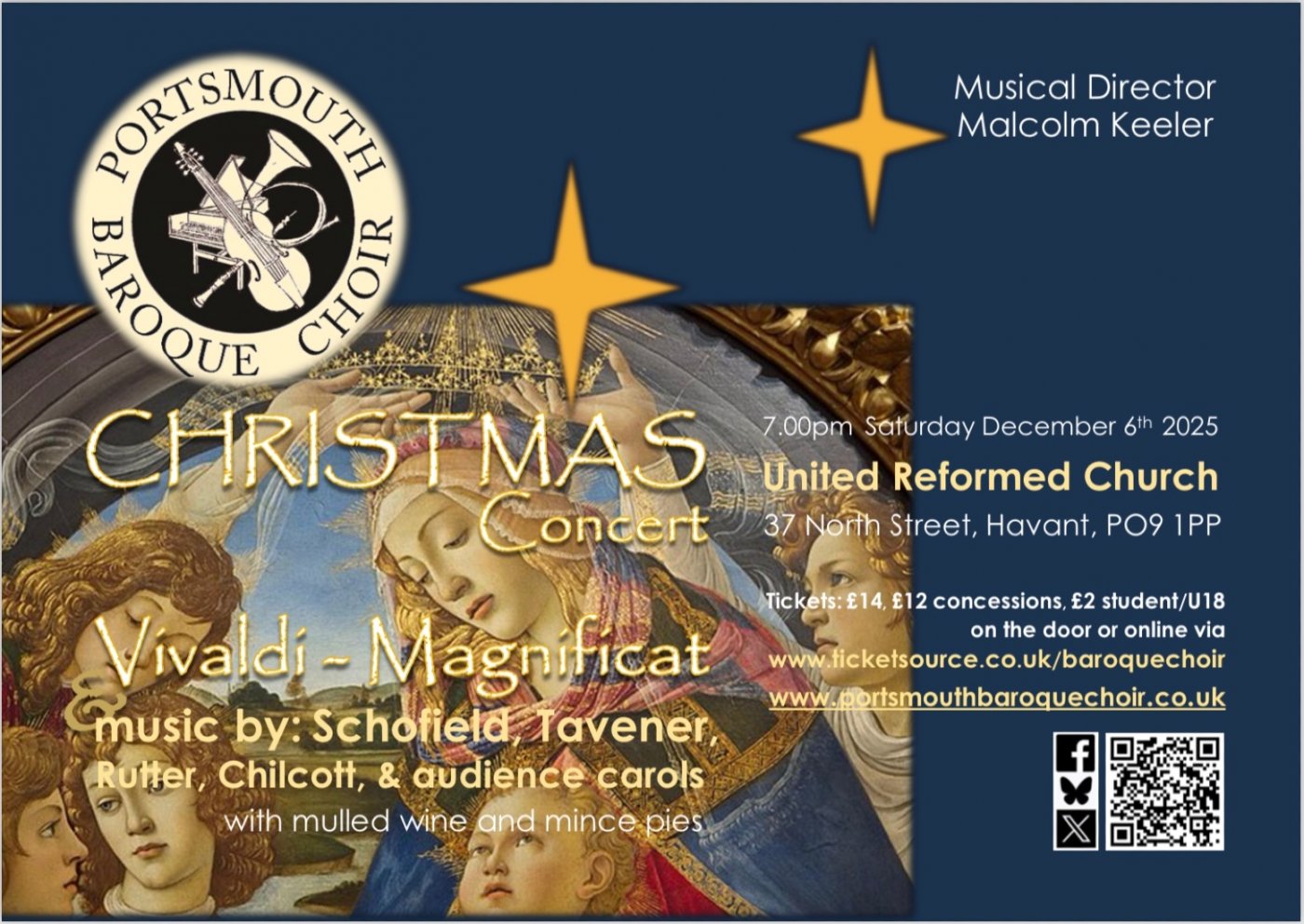 Portsmouth Baroque Choir - Christmas Concert