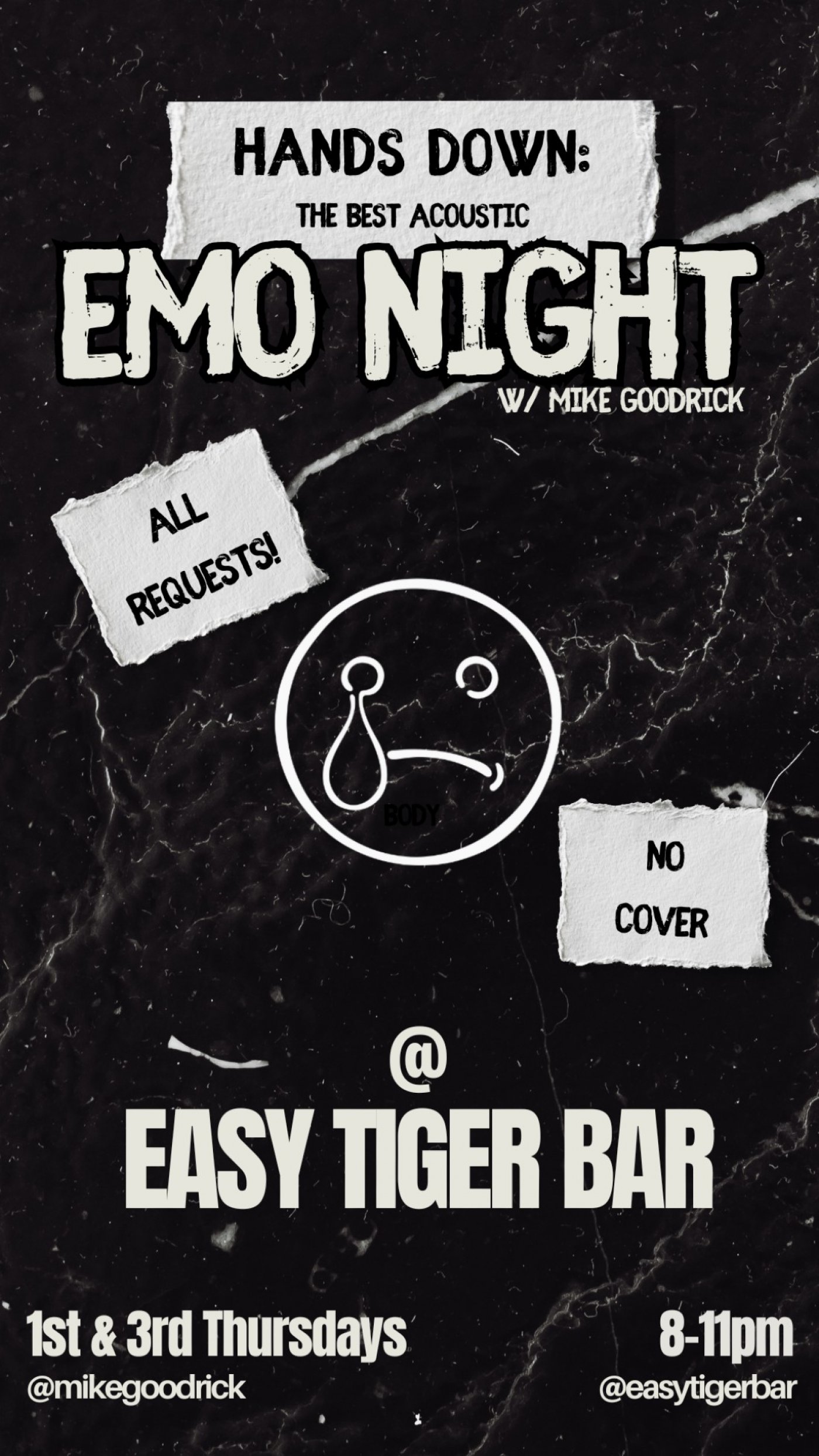 Hands Down: The Best Acoustic Emo Night