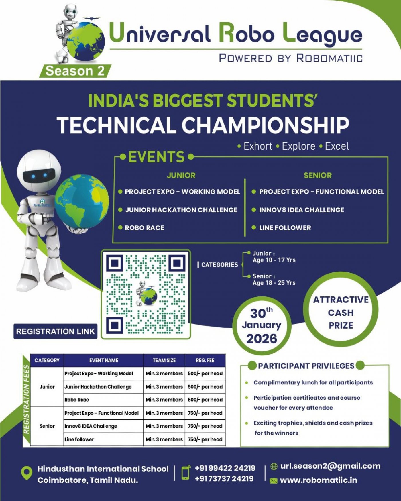 Universal Robo League (URL) - Season 2