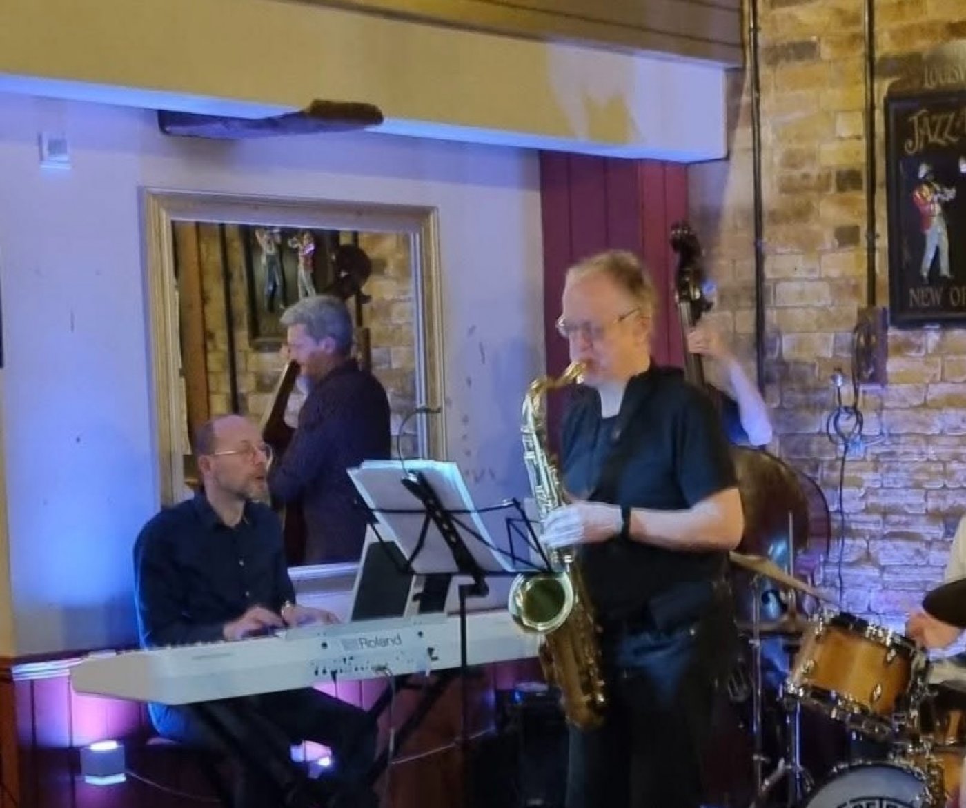 WEEKLY Sunday Jazz w Andy Bowie 4tet