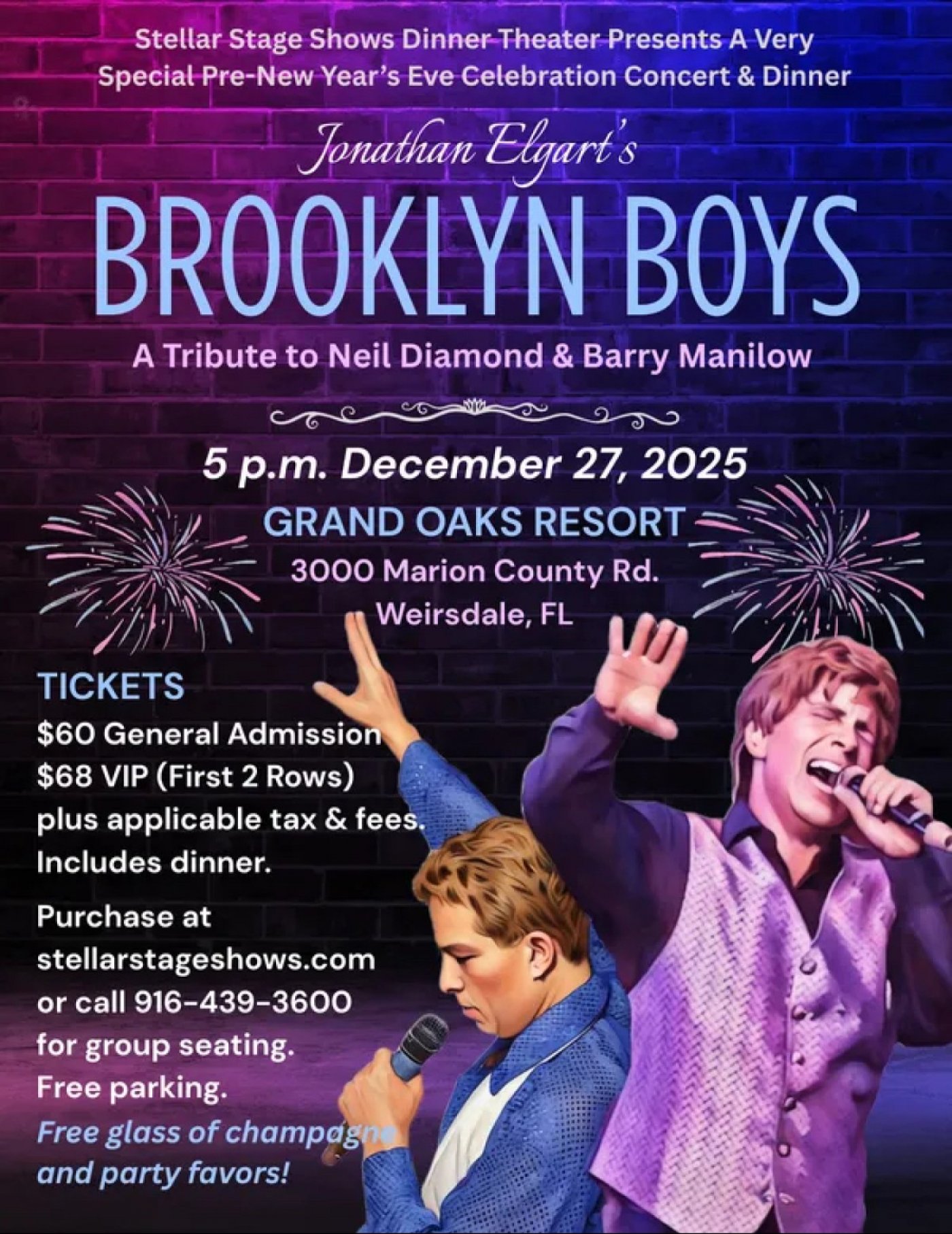 Brooklyn Boys - Neil Diamond\/Barry Manilow Tribute