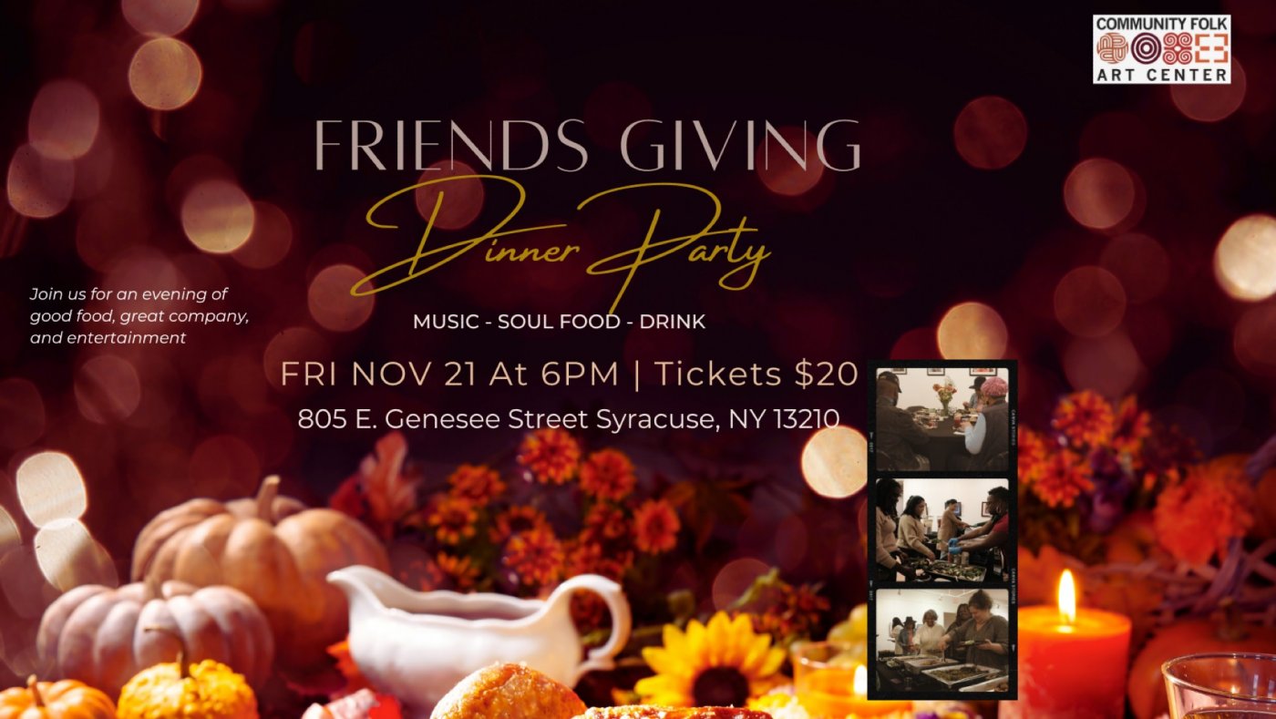 Friends Giving Dinner Party