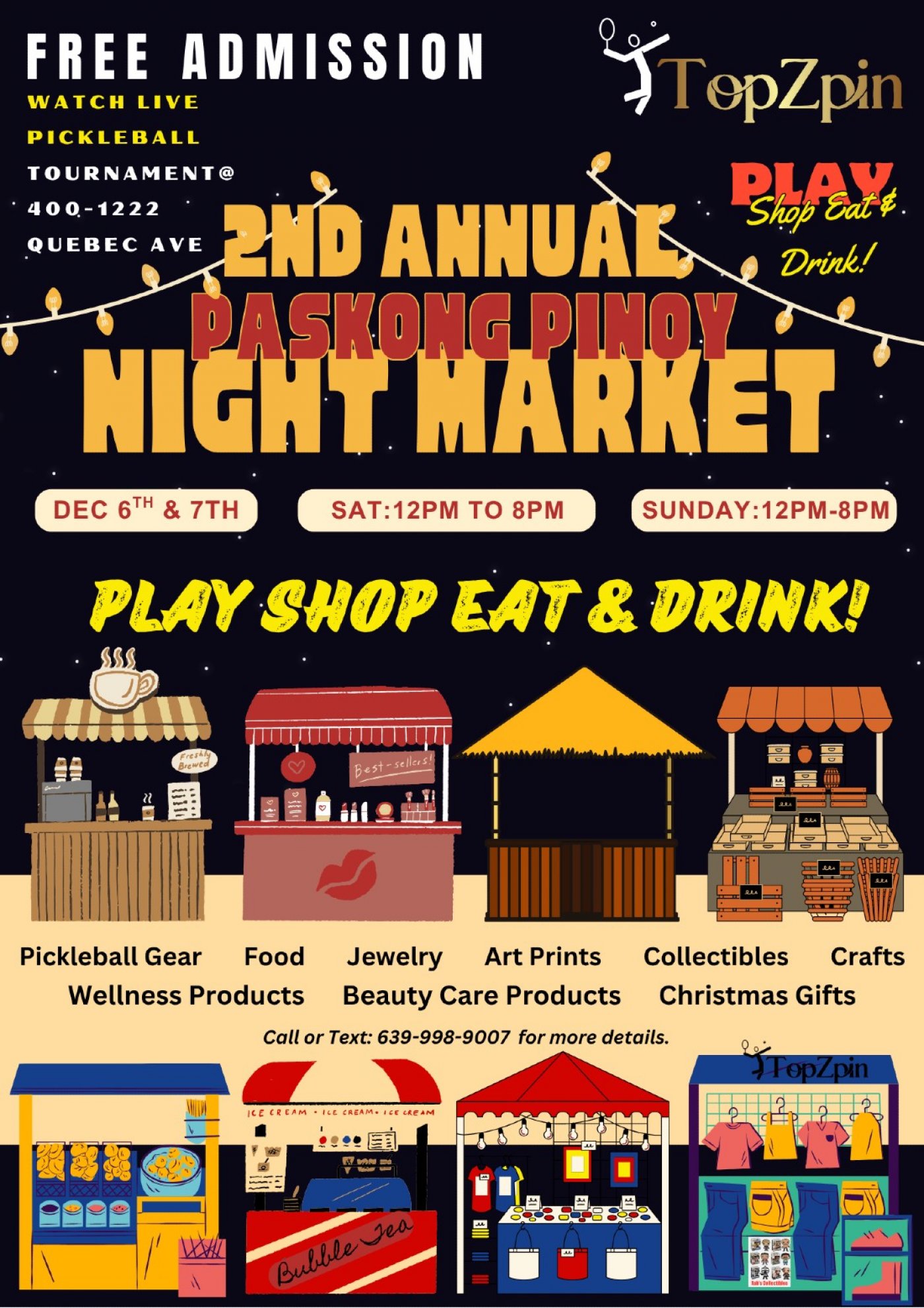 2nd Annual Paskong Pinoy Christmas Night Market