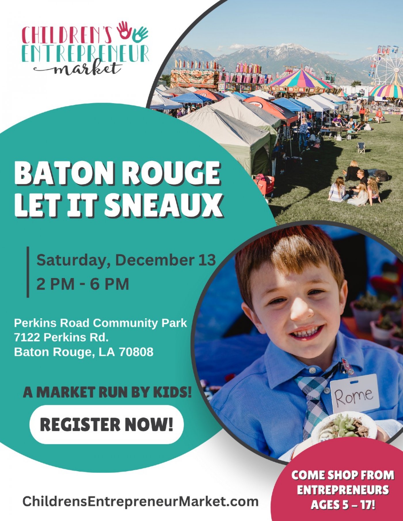 Children's Entrepreneur Market at Let It Sneaux
