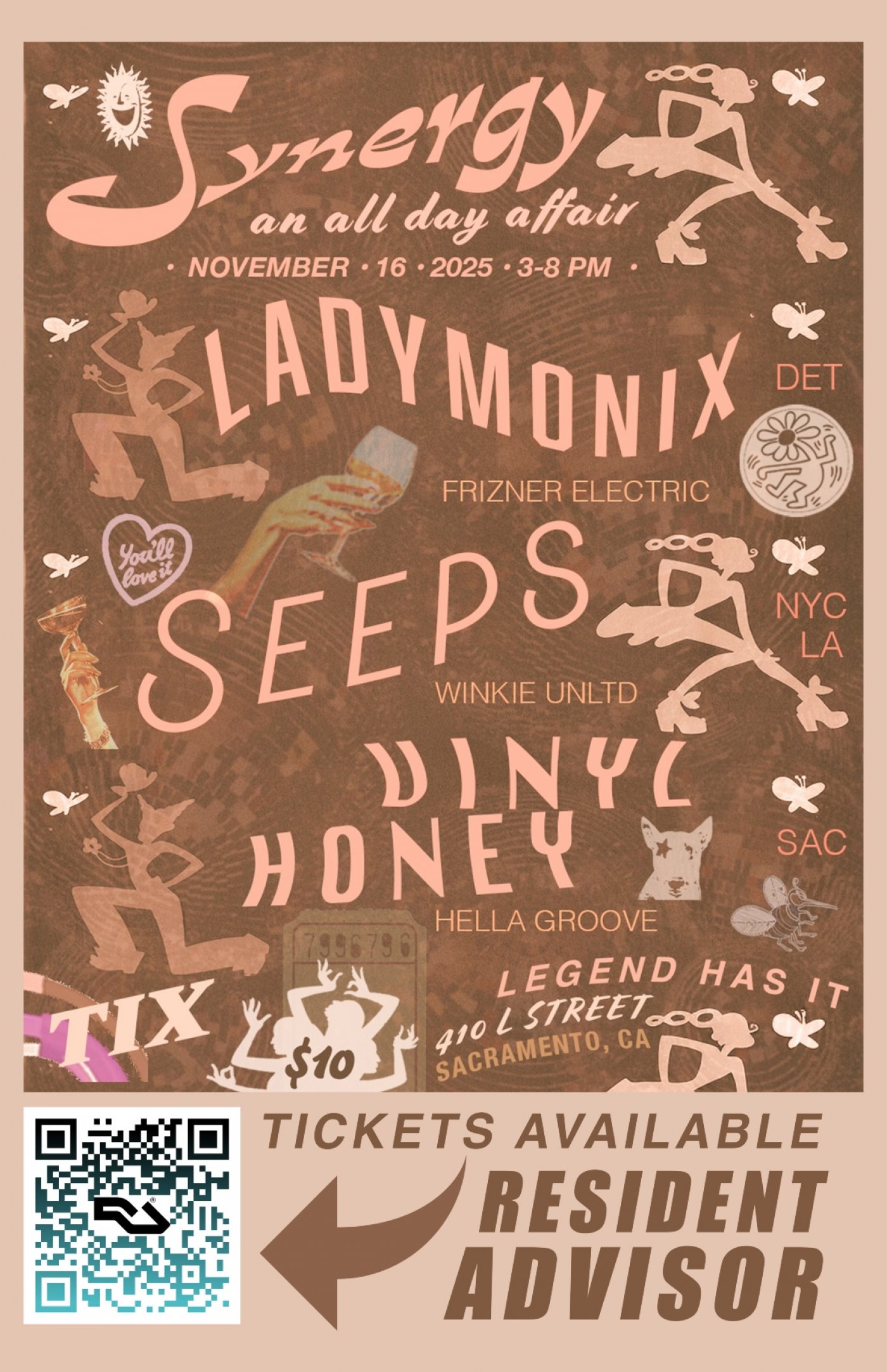 SYNERGY at Legend Has It, SAC!