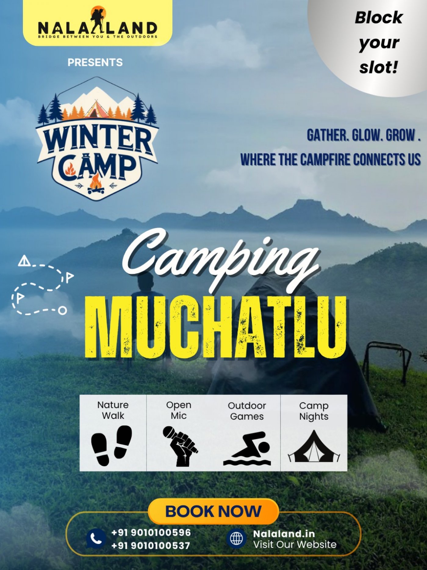 Night camping at Shamshabad