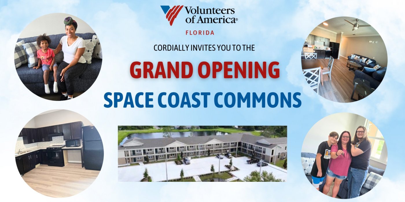 Affordable Housing Space Coast Commons Grand Opening Ceremony By Volunteers of America of Florida