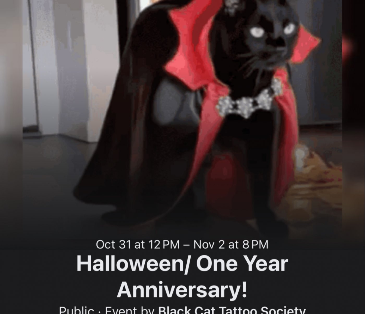 Halloween flash tattoo event