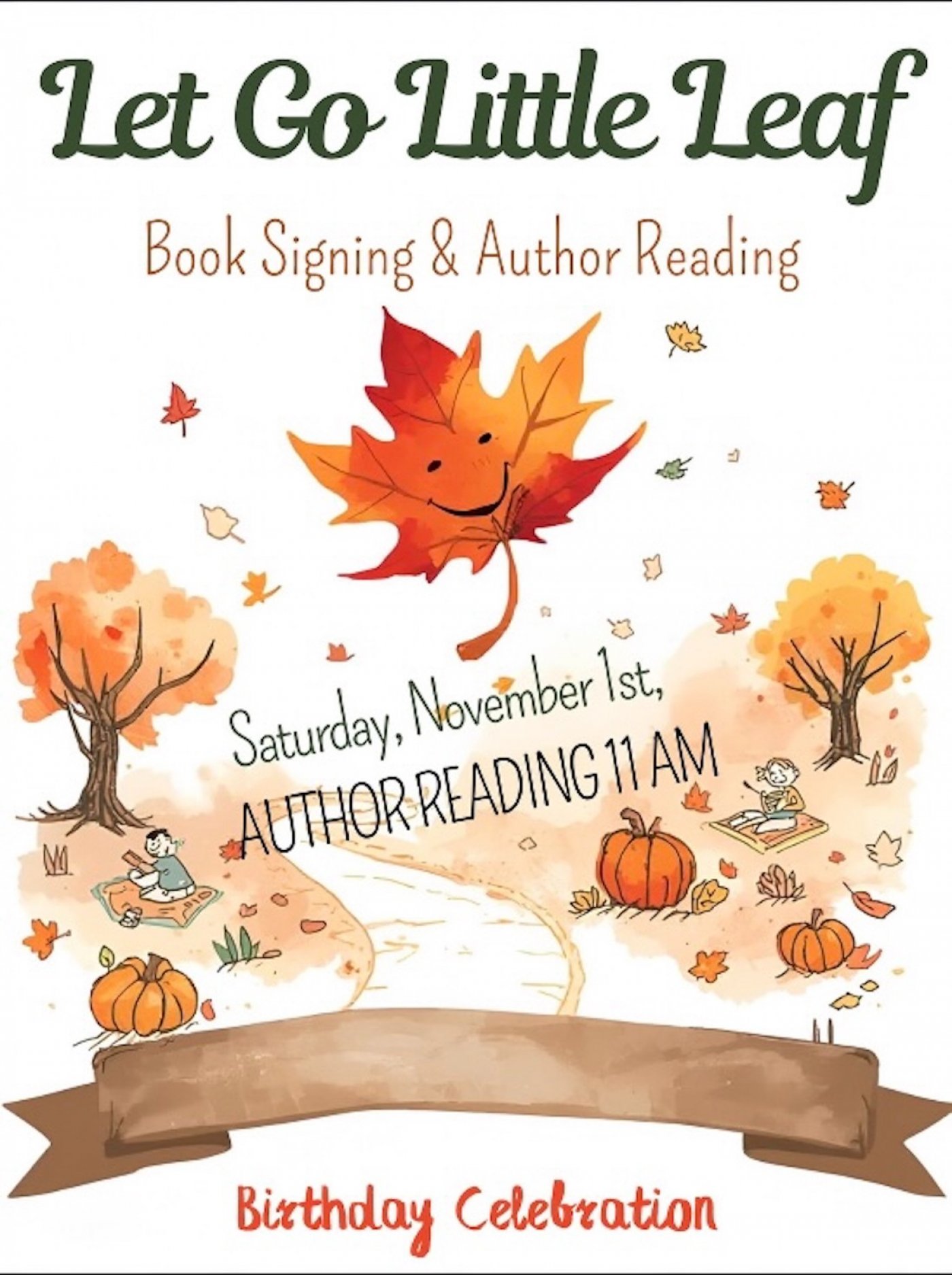 New Children\u2019s Book Reading by Jenna Schroeder at Bike Trail Books in Loveland, OH, Nov. 1