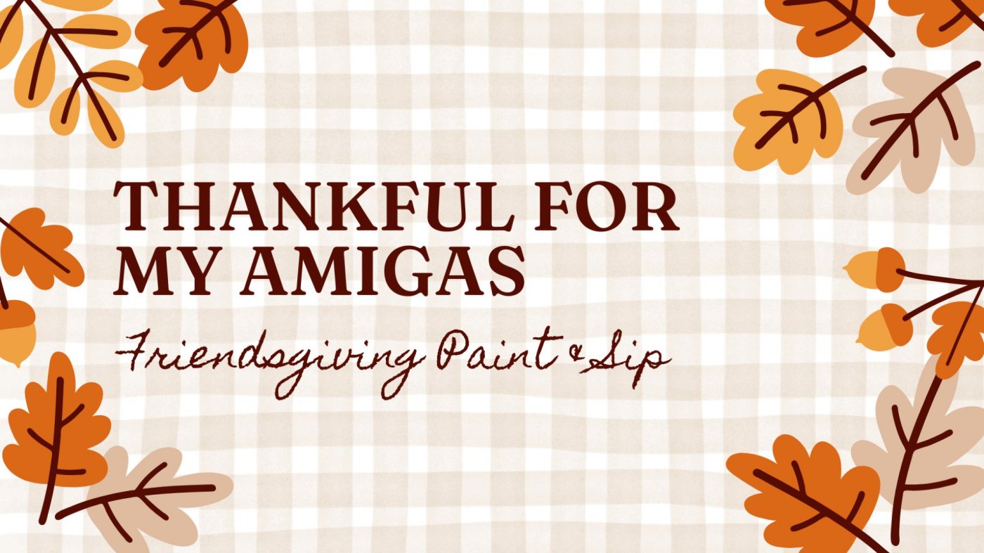 Amigas Social: Fall Tote Paint & Sip Workshop