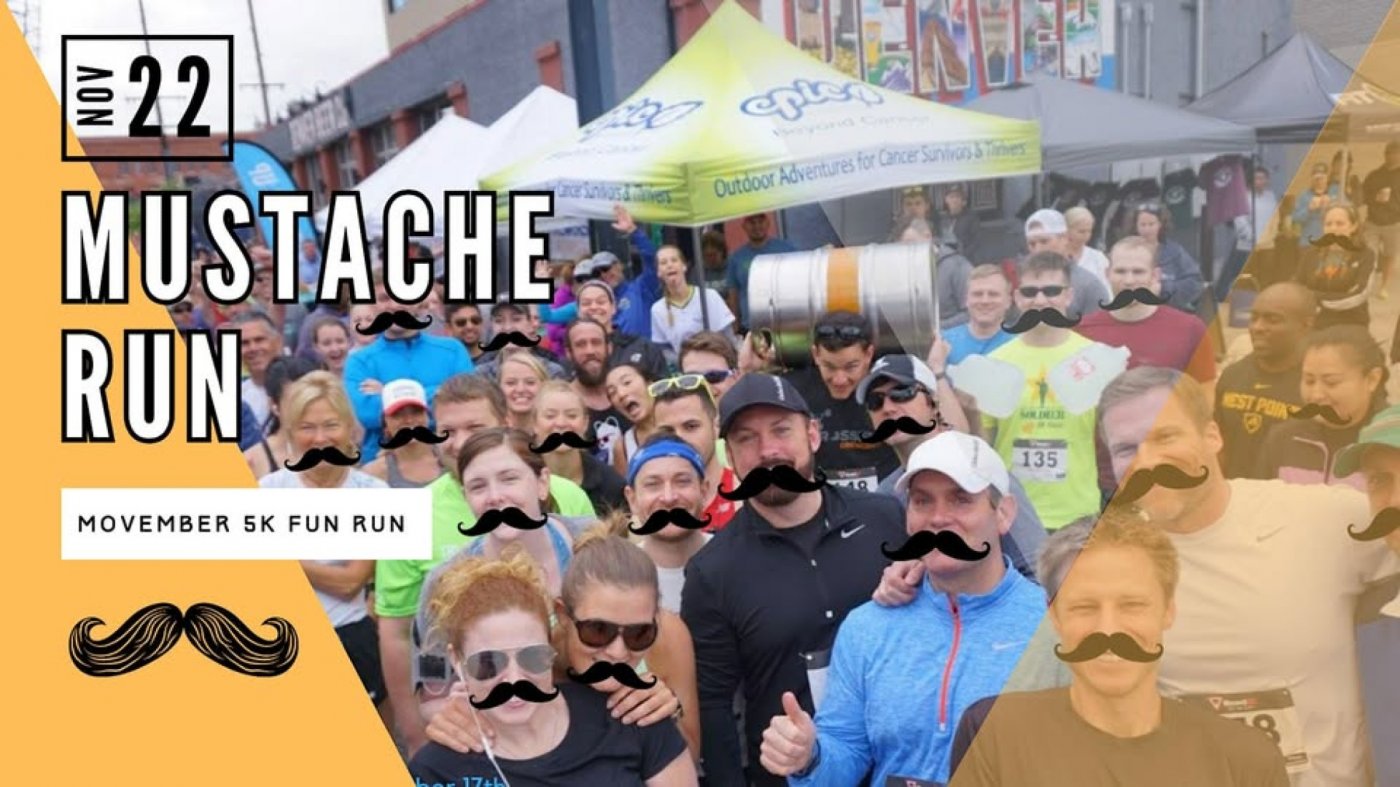 Mustache fun run\/walk