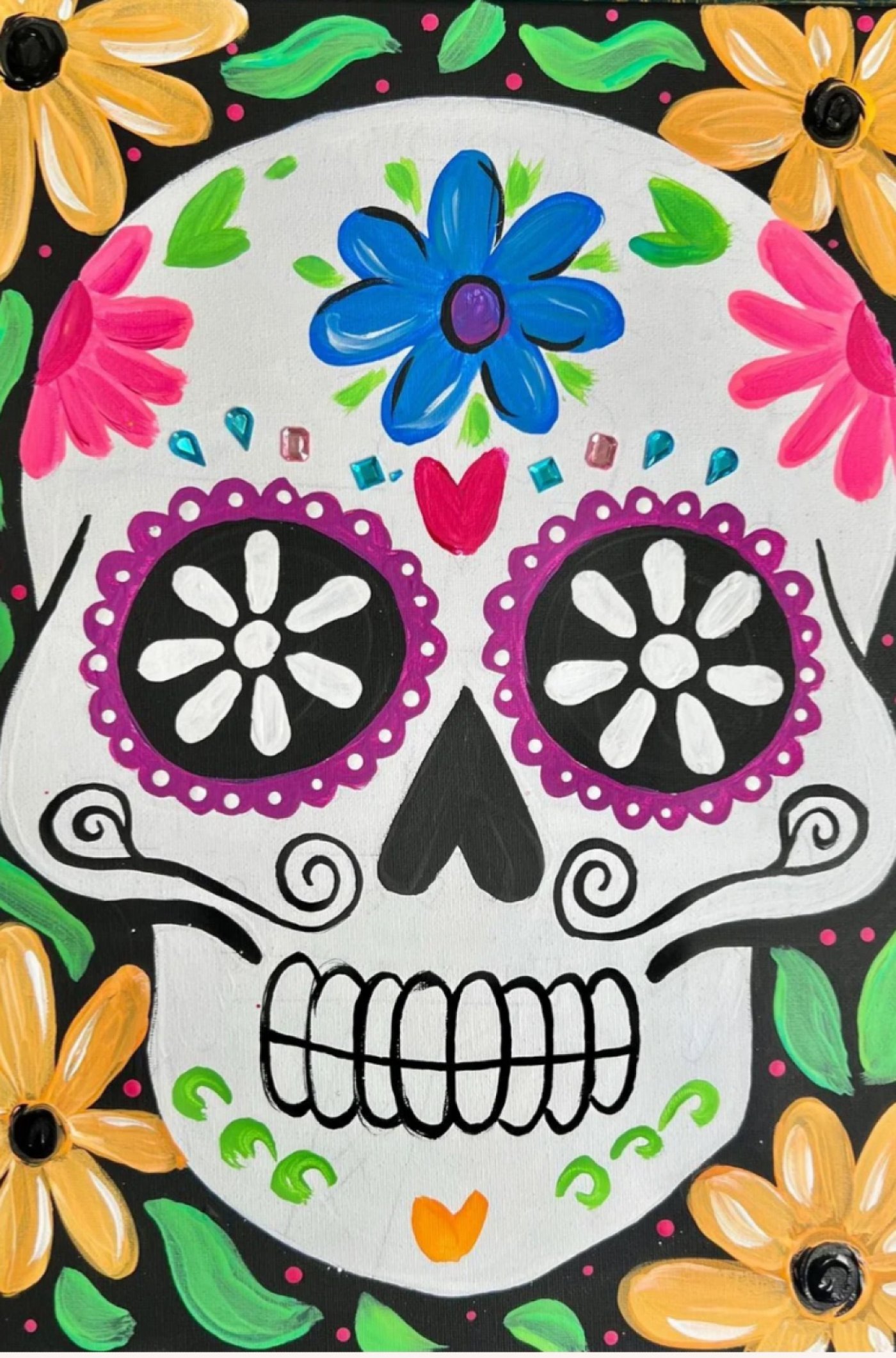 1PM Public Paint Party \u2013 Chiles, Chocolate & Day of the Dead Festival - Tucson