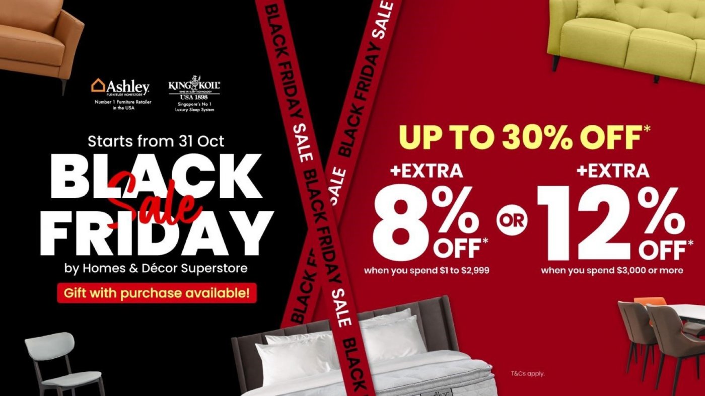 Black Friday Starts Now: Save Big with King Koil Ashley Furniture HomeStore