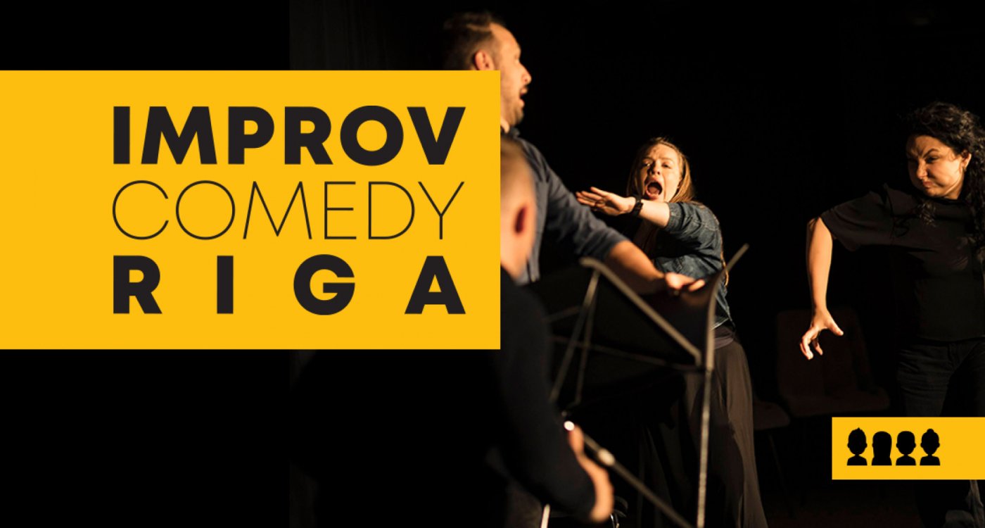 Improv Comedy Riga SHOW in English (with Ma\u0142gorzata (Gosia) R\u00f3\u017calska)