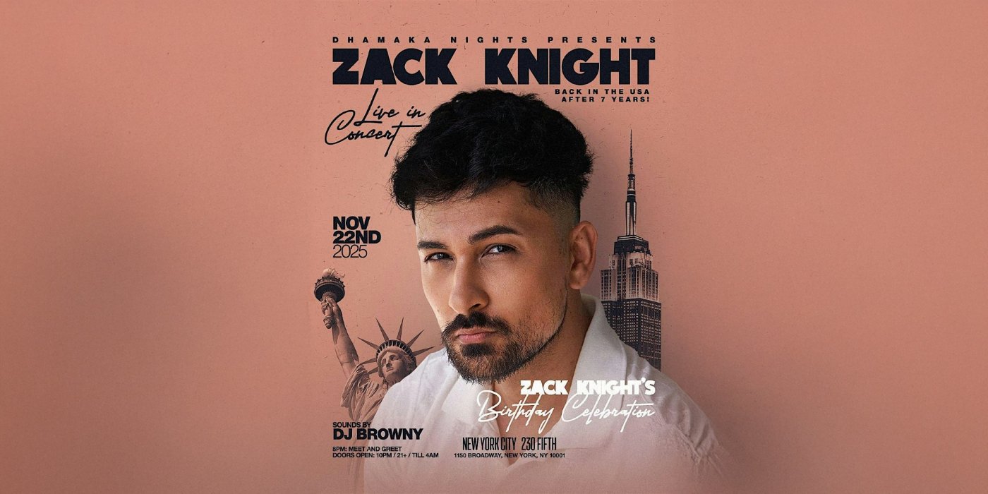 Zack Knight Live In Manhattan @230 Fifth Rooftop