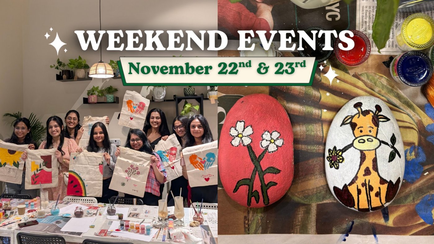 Weekend Events at CPL, Naranpura (November 22nd & 23rd)