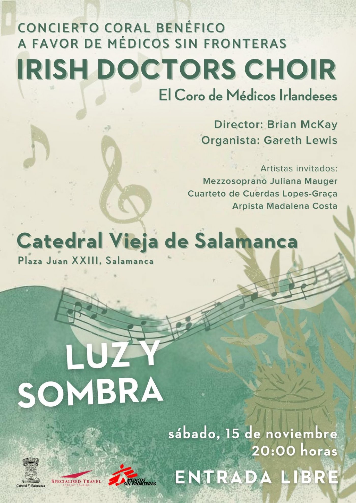 Concierto Coral Ben\u00e9fico | IRISH DOCTORS CHOIR | Salamanca