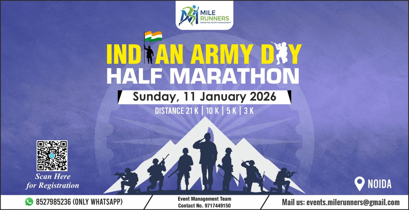 Indian Army Day Half Marathon -2026