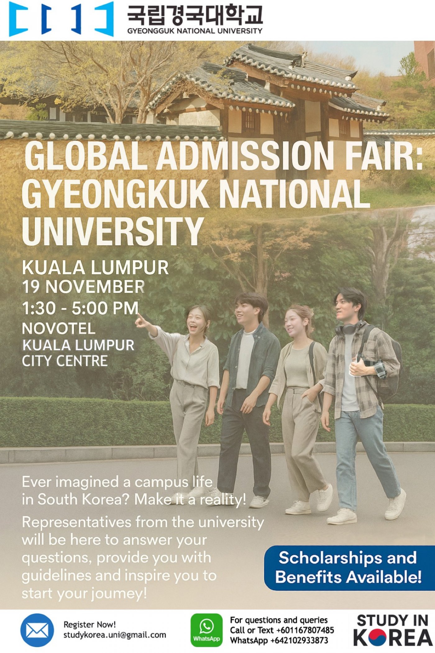 Kuala Lumpur Admissions Fair for Korean National University