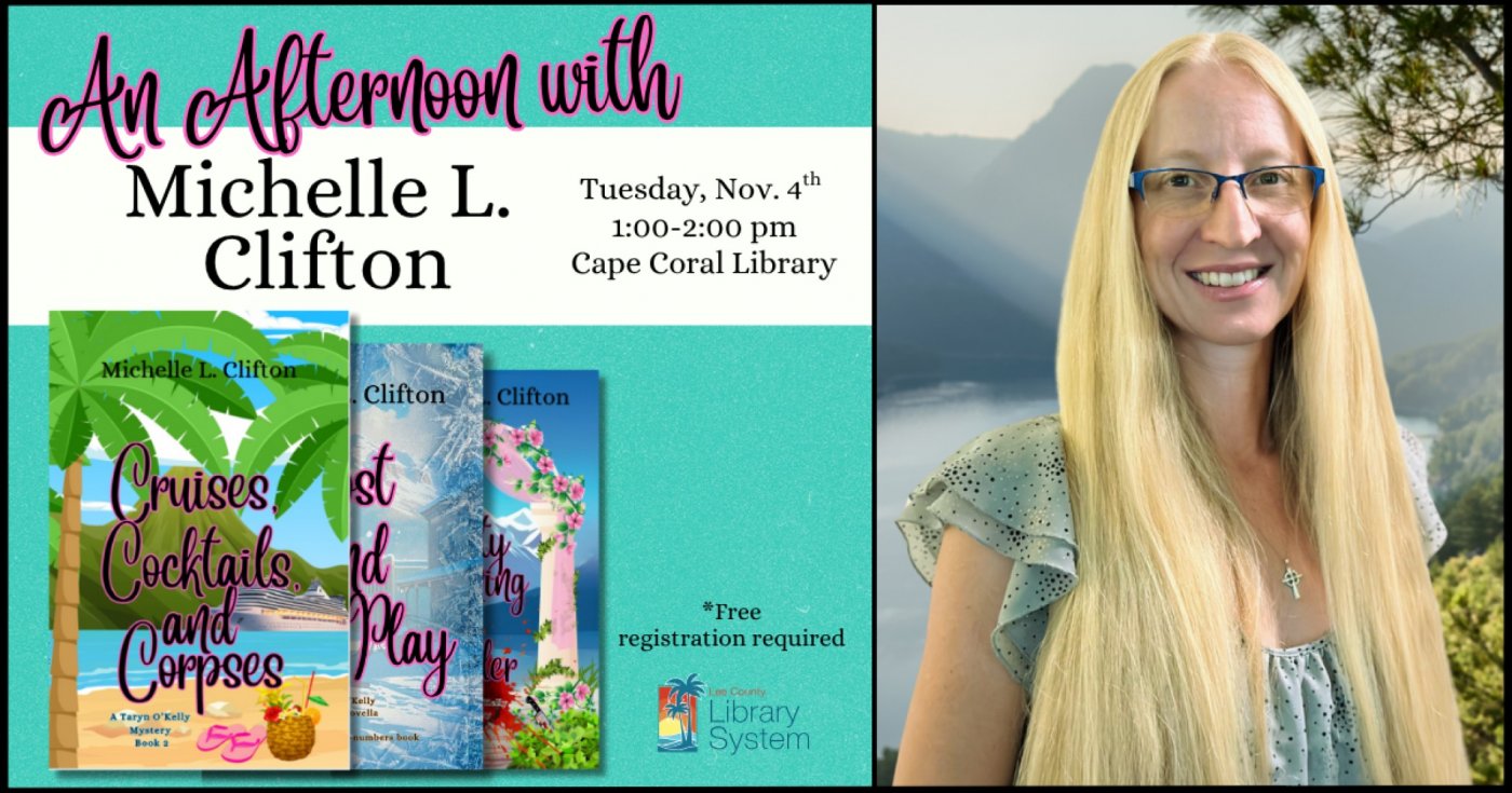 An Afternoon of Cozy Mysteries with Michelle L. Clifton