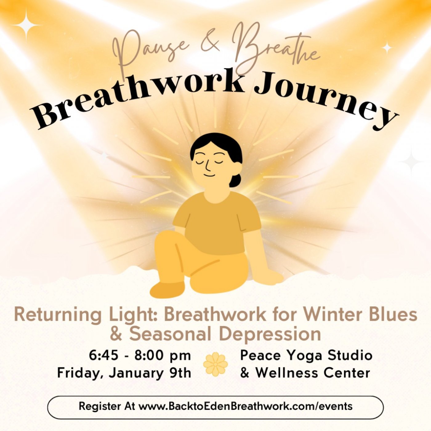 Returning Light: Breathwork for Winter Blues & Seasonal Depression