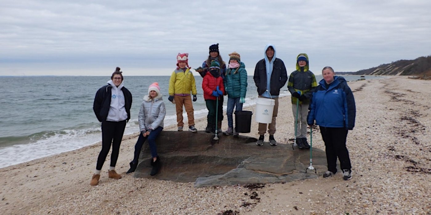 Hallock State Park Beach Walk & Clean-Up with AMSEAS