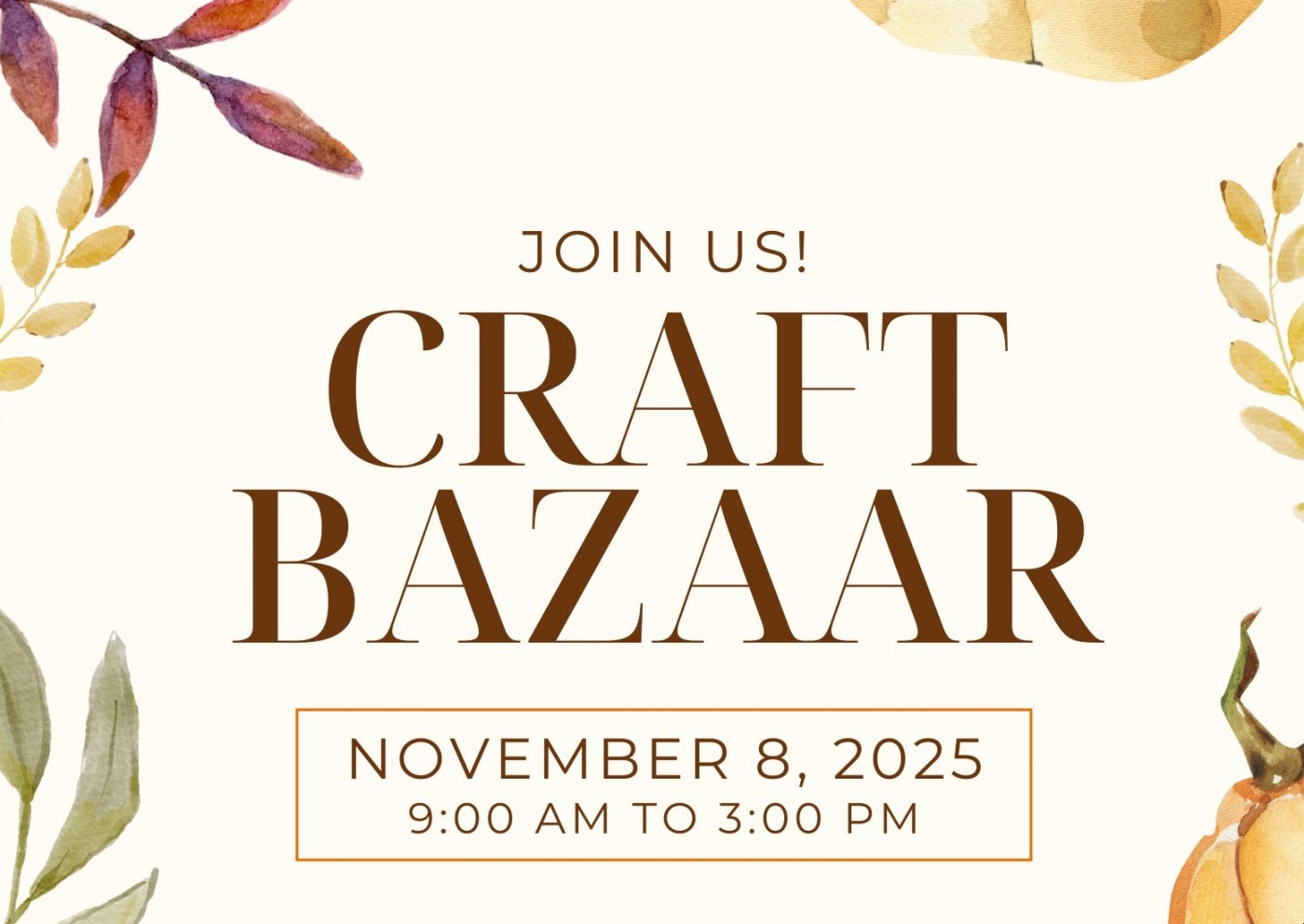 Annual Craft Bazaar