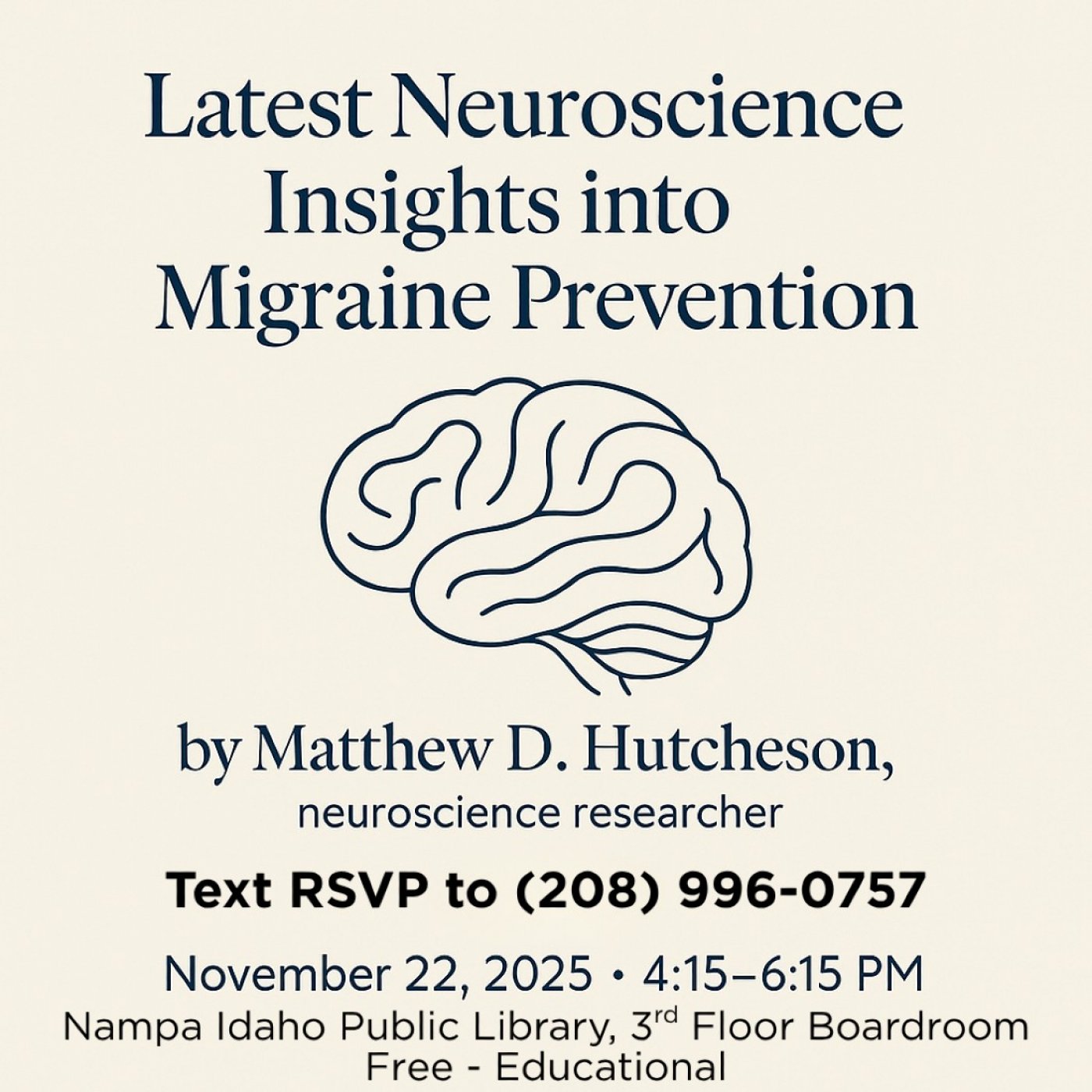 New Science in Migraine Prevention and Care (Educational, Free)