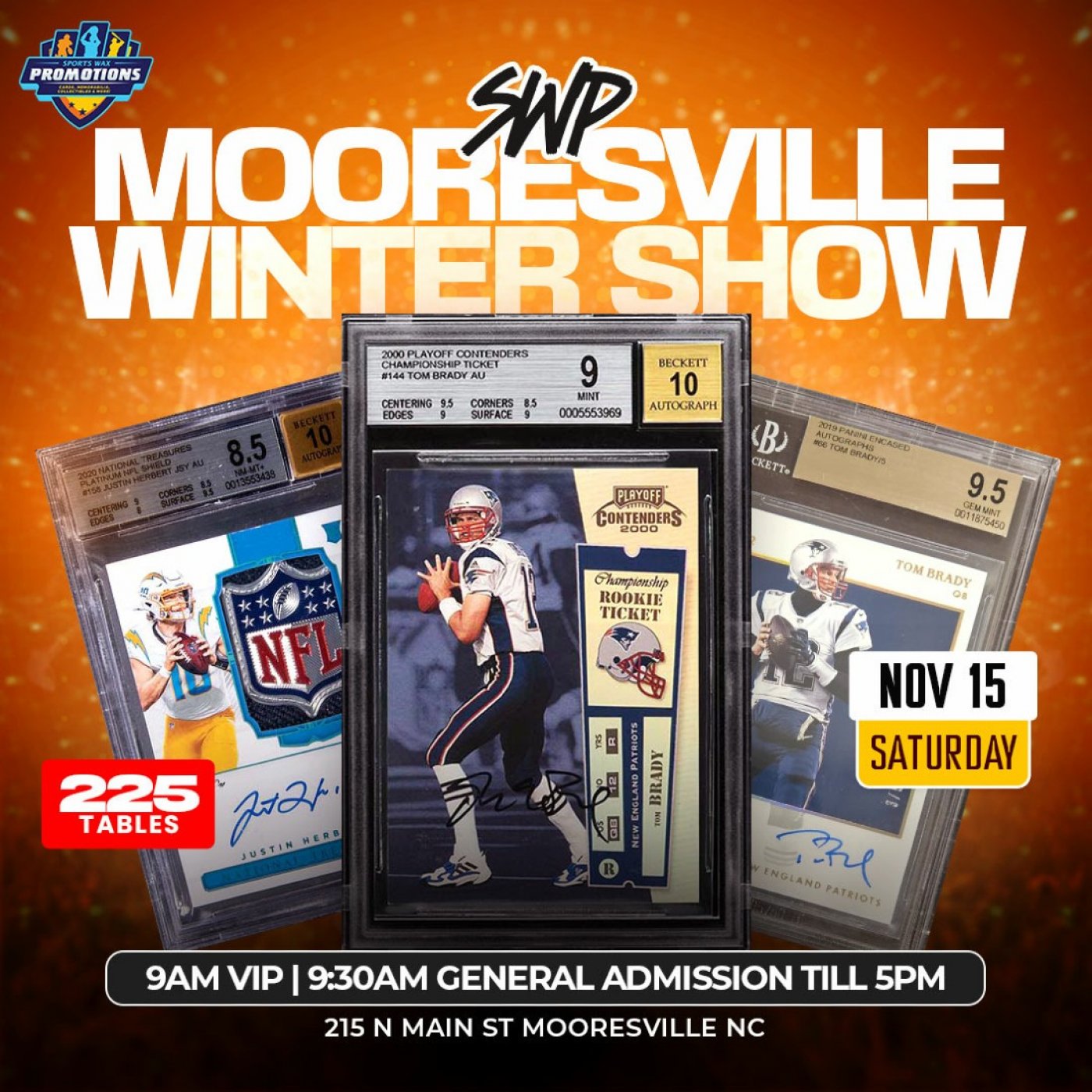 SWP Mooresville Sports & Pokemon Card Show