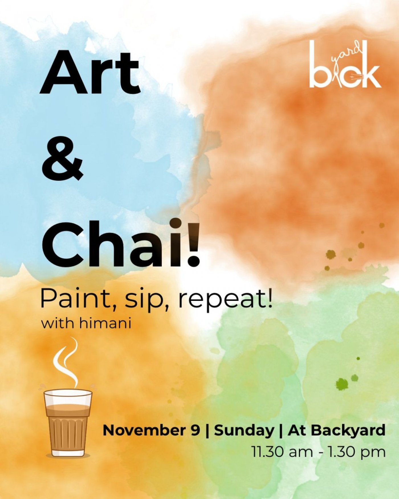 Art & Chai - Paint What You Feel Morning \ud83c\udfa8\ud83e\uded6