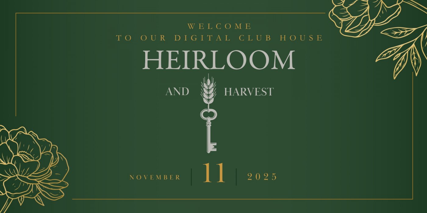 The Grand Opening: Heirloom & Harvest\u2014Where Heart Meets Cryptographic Proof