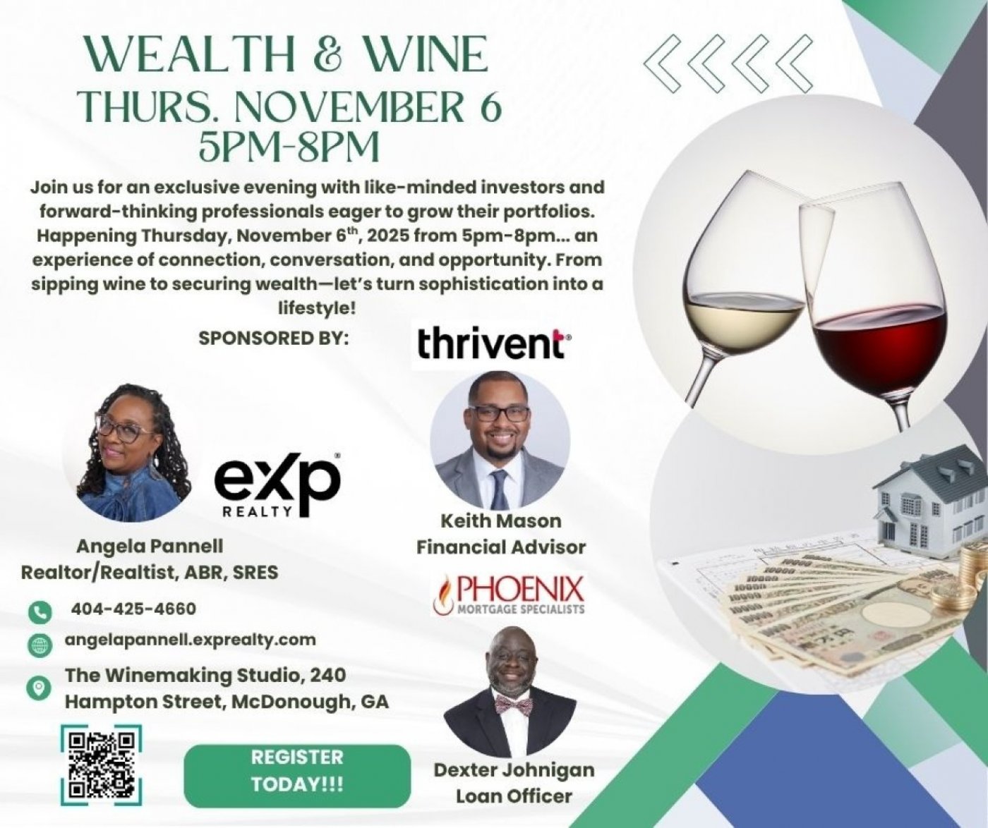 Wine and Wealth:  A Candid Discussion on How to Transform Income to Wealth