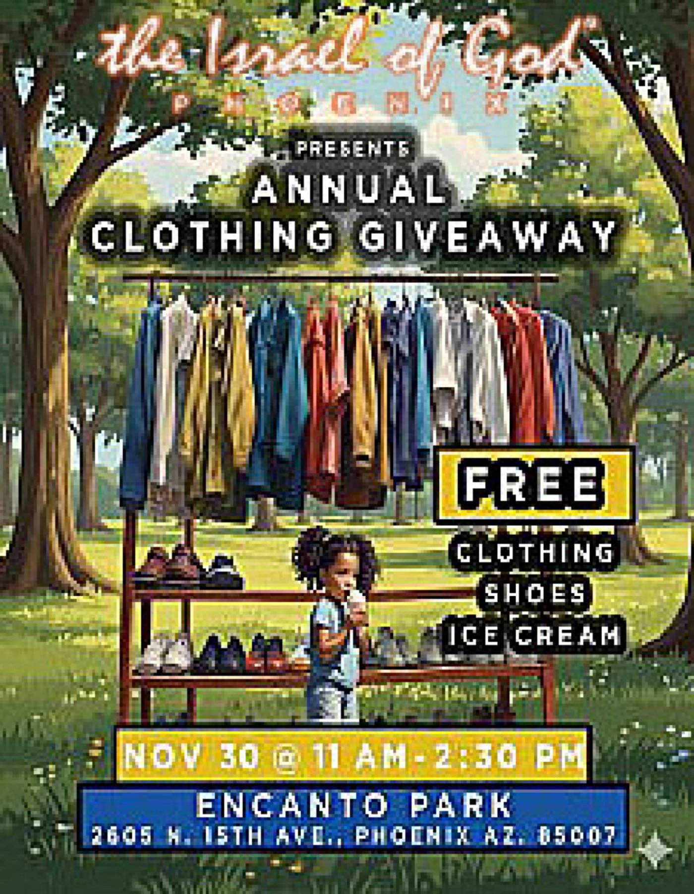 Annual Clothing Giveaway 