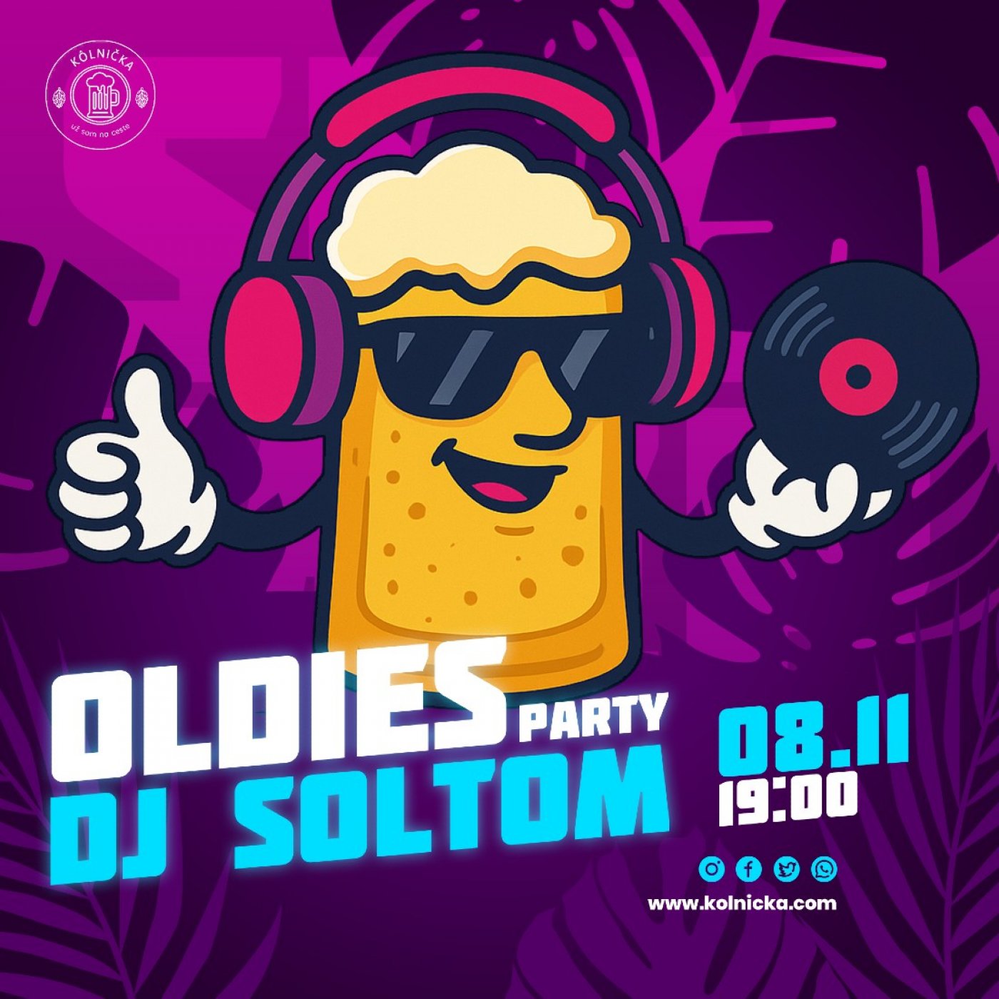 \ud83c\udf89 OLDIES DISKOT\u00c9KA v K\u00d4LNI\u010cKE \ud83c\udfb6 DJ SOLTOM