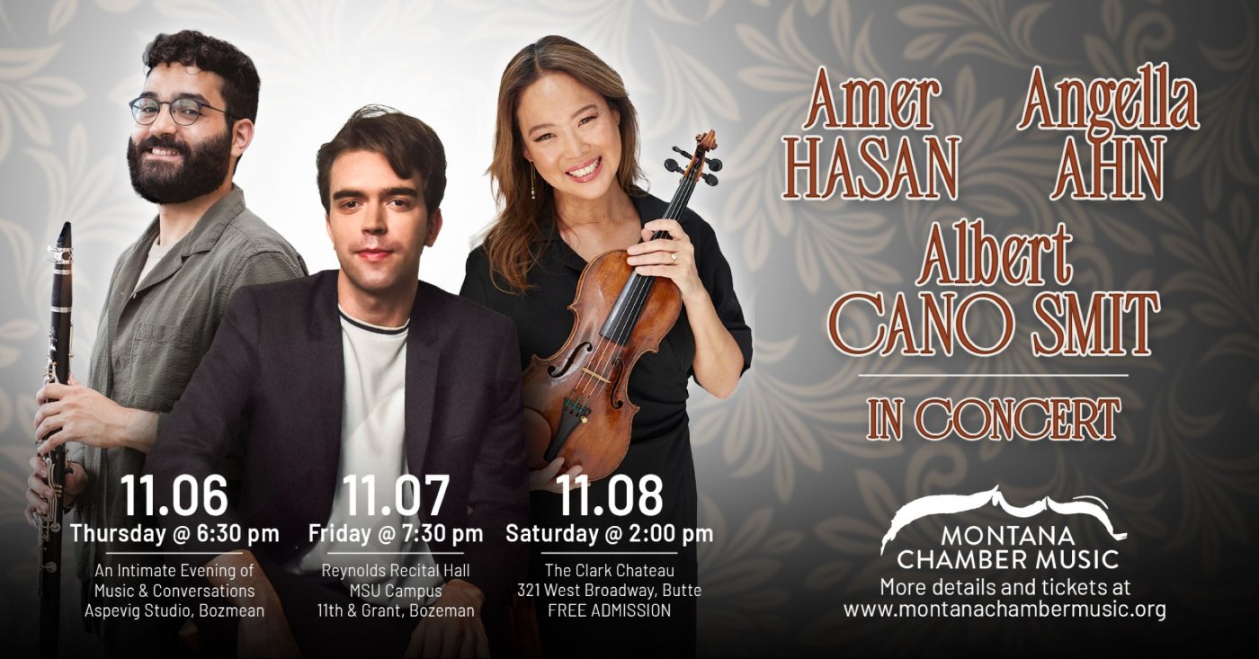 Angella Ahn, Albert Cano Smit & Amer Hasan In Concert
