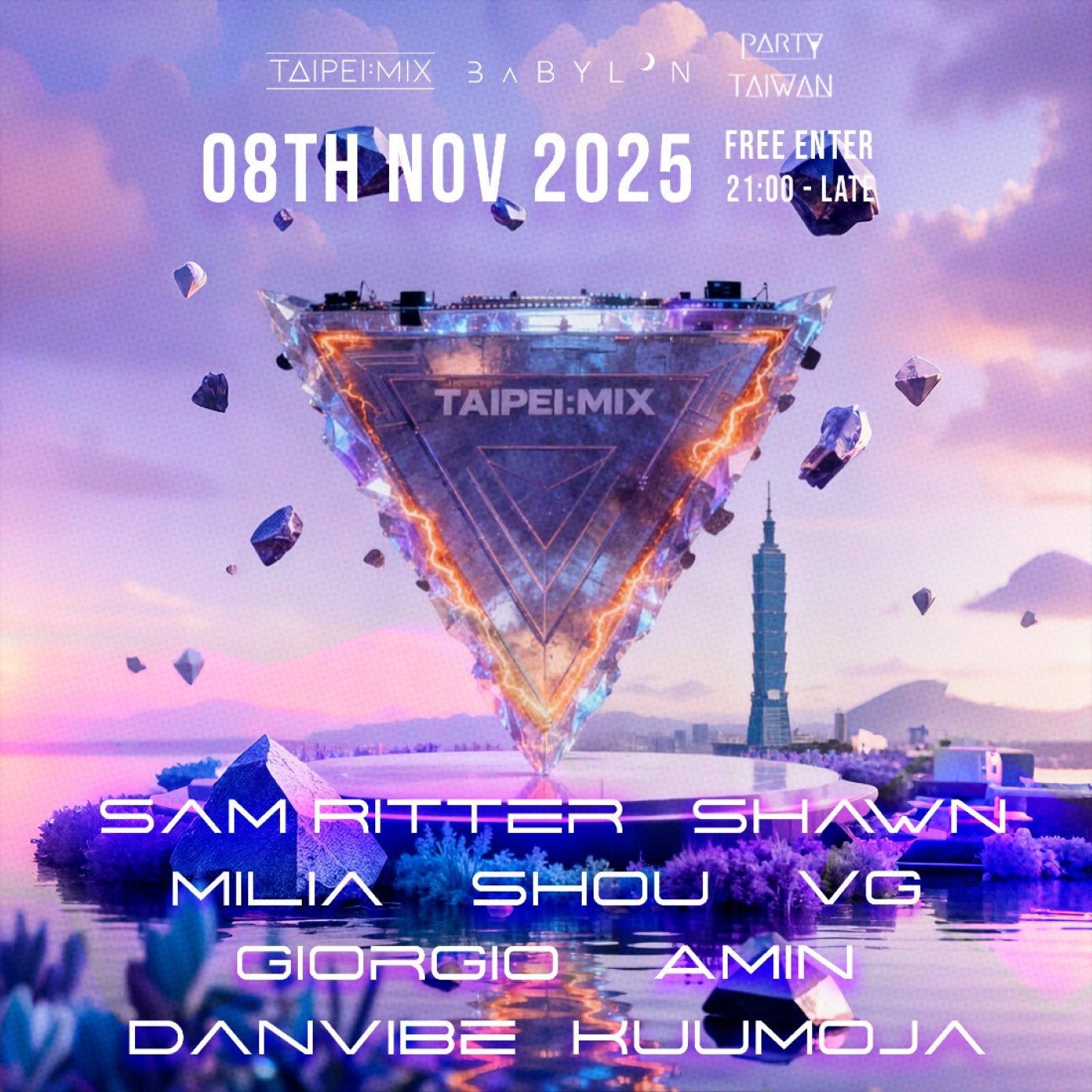 Taipeimix X Babylon - #16 -House Music\/ Melodic at TBA - Babylon Taipei -ATT4FUN