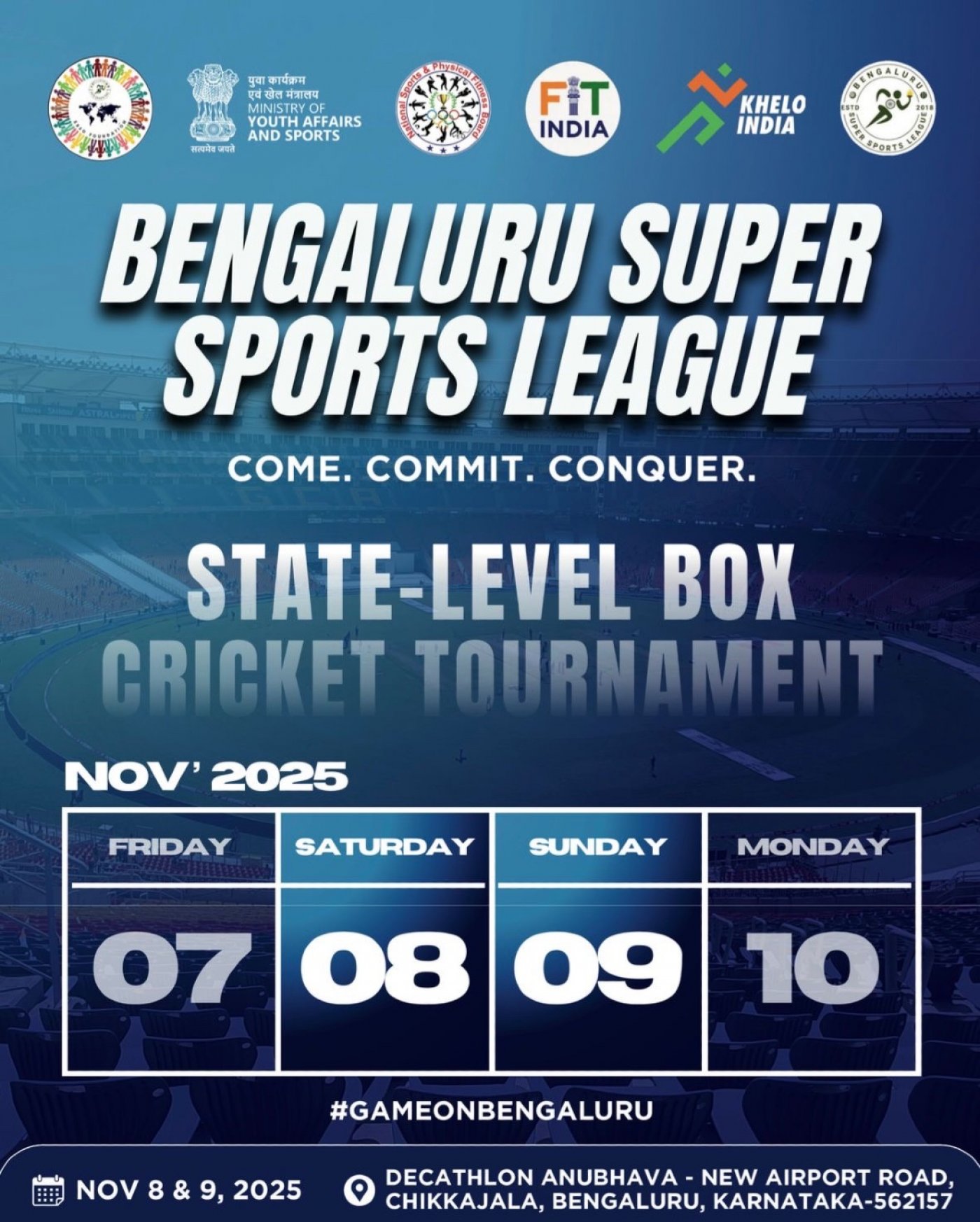 Bengaluru Super Sports League 