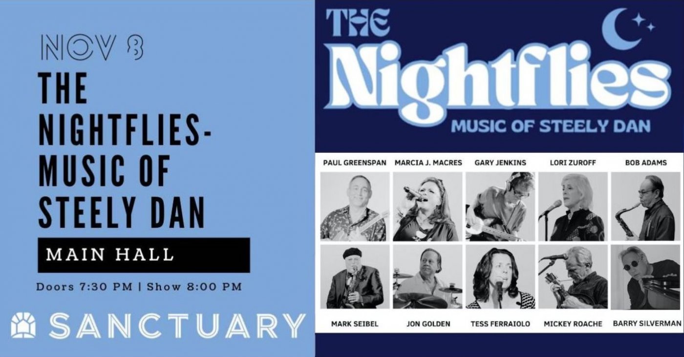 The Nightflies (music of Steely Dan) at Sanctuary Maynard